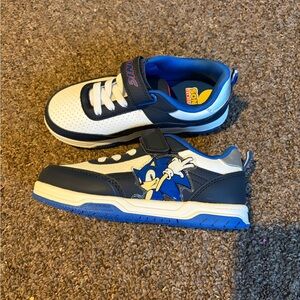 Kids Shoes - Blue and White